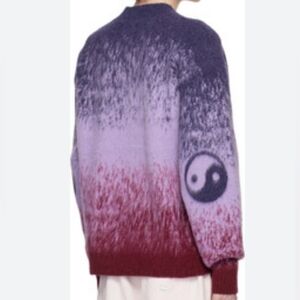 Madhappy Purple and Red Gradient Sweater